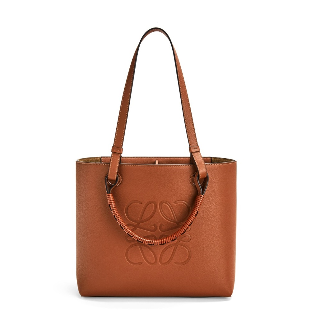 *SOLD eBay - Loewe - small Anagram Tote bag in classic calfskin - tan